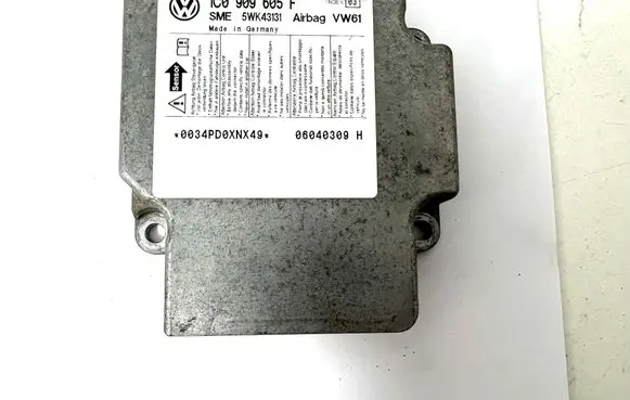 Volkswagen Sharan Airbag control unit/module 1C0909605F 5WK43131