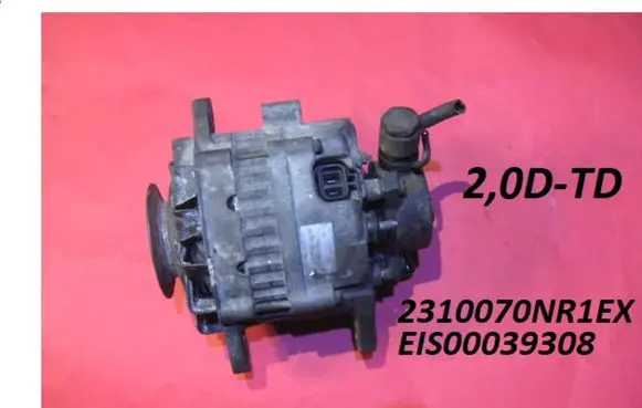 Nissan Almera Generator/alternator 2310070NR1EX EIS00039308