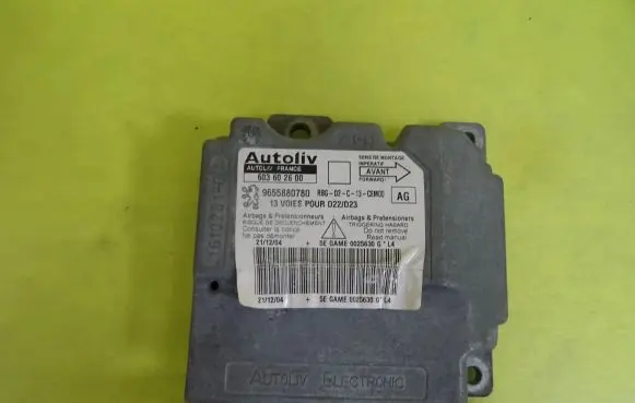 Peugeot 407 Airbag control unit/module 603602600