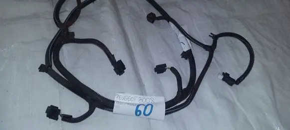 Peugeot 3008 I Parking sensor (PDC) wiring loom 9665188480
