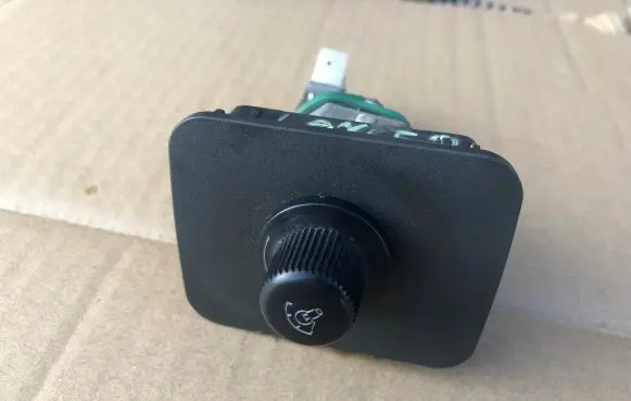 Panel lighting control switch