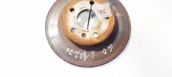 Opel Astra H Rear brake disc neventiliuojamas