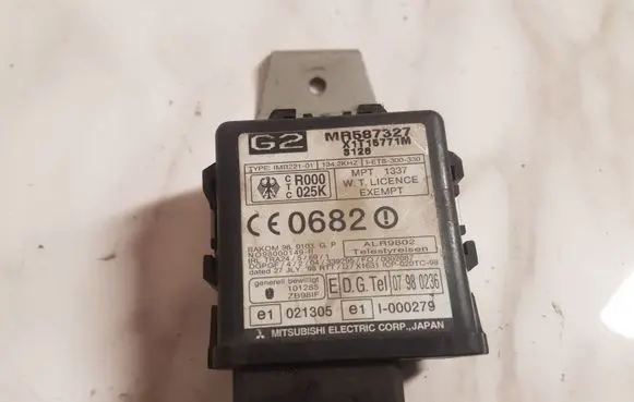 Mitsubishi Pajero Immobilizer control unit/module MR587327 X1T15771M