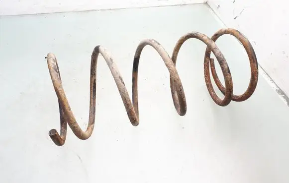 Front coil spring