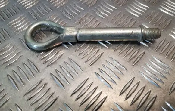 Towing hook eye