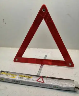 Emergency warning sign
