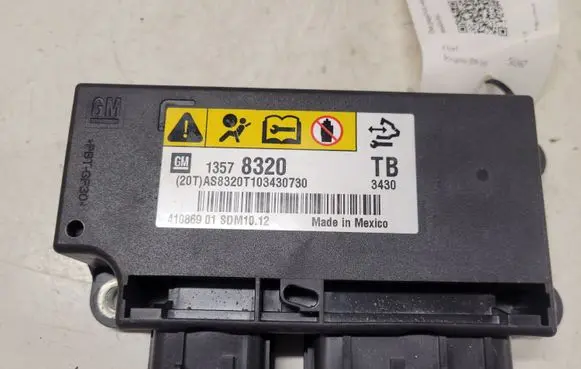 Opel Insignia A Airbag control unit/module 13578320 AS8320T10343730