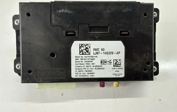 Ford Bronco Bluetooth control unit module LJ6T14G229AP LJ6T14G229