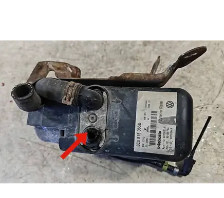 Volkswagen PASSAT B6 Auxiliary pre-heater (Webasto) 3C0815065D