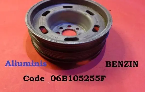 Volkswagen PASSAT B5.5 Crankshaft pulley 06B105255F
