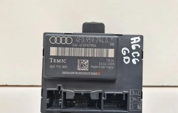 Audi A6 S6 C6 4F Door control unit/module 4F0959794A