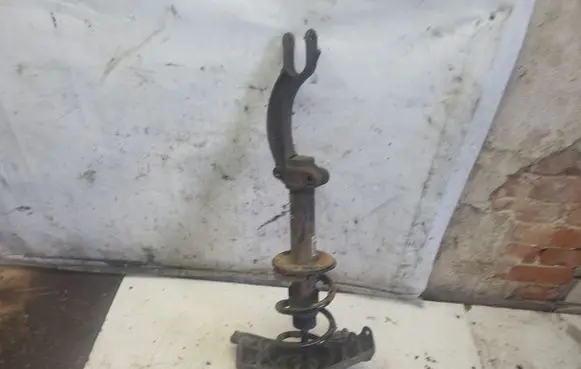 Audi A4 S4 B8 8K Front shock absorber with coil spring 