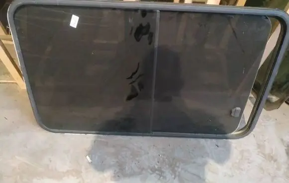 Fiat Ducato Rear door window glass as2