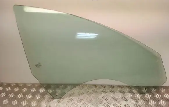 Tesla Model 3 Front door window glass four-door