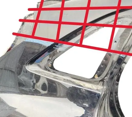 Ford Escape IV Rear quarter panel 