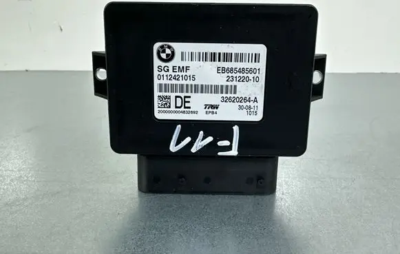 BMW 5 F10 F11 Hand brake control module 23122010 6854856 32620264A