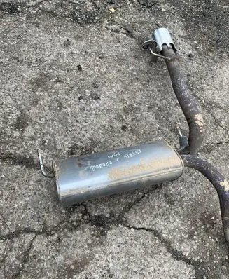 Opel Astra J Muffler/silencer 