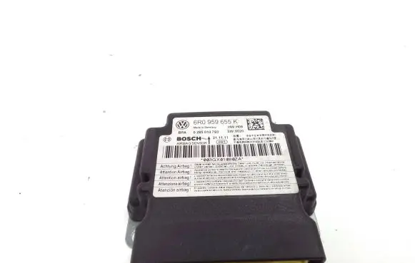 Skoda Fabia Mk2 (5J) Airbag control unit/module 6R0959655K 0285010793