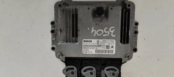 Peugeot 307 Engine control unit/module 9653958980 0281013872 9664843780