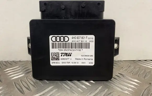 Audi A6 S6 C7 4G Hand brake control module 4H0907801F 4H0907801A