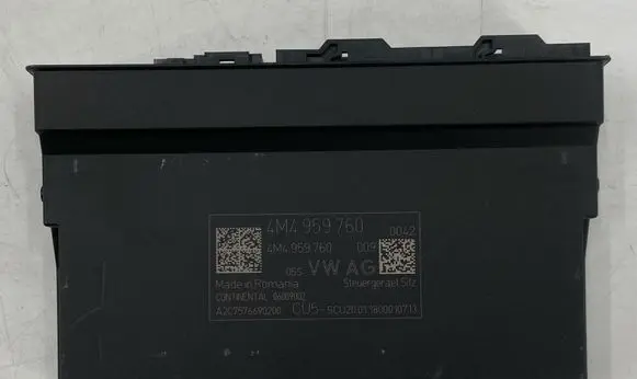 Audi A5 Seat control module 4M4959760