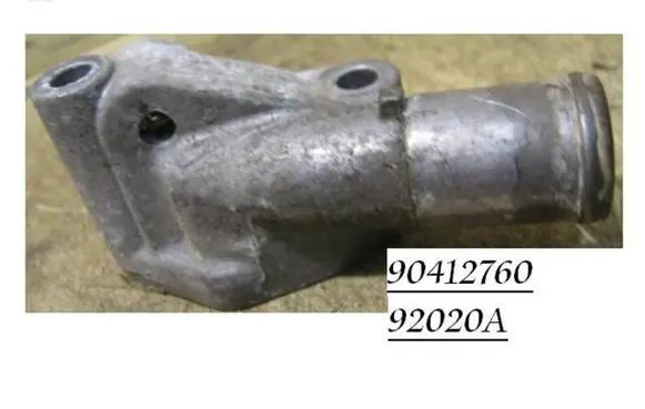 Opel Tigra A Engine coolant pipe/hose 90412760 92020A
