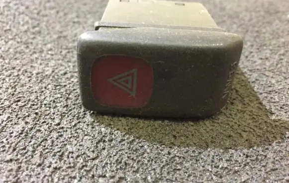 Volkswagen Golf II Hazard light switch 191953235