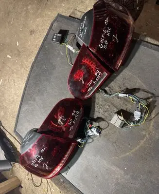 Volkswagen Golf VI Rear/tail lights set 