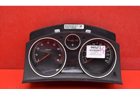 Opel Zafira B Speedometer (instrument cluster) 13225986
