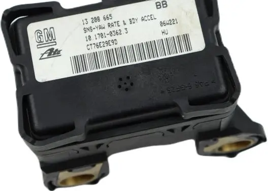 Opel Zafira B ESP acceleration yaw rate sensor 13208665 CT76E29E9D 10170103623