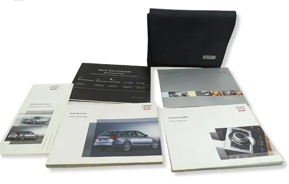 Audi A6 S6 C6 4F Owners service history hand book 