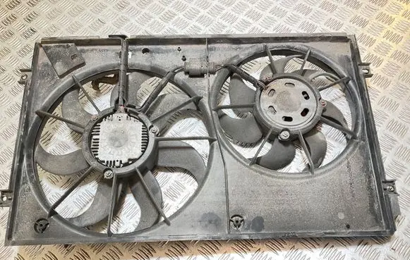 Seat Leon (1P) Radiator cooling fan shroud 1K0121207T
