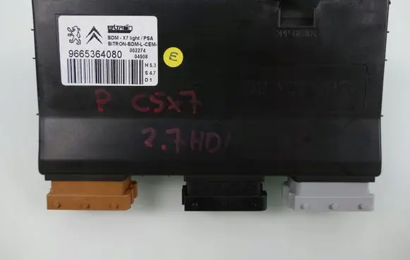Citroen C5 Seat control module 9665364080