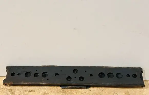 Rear bumper support beam