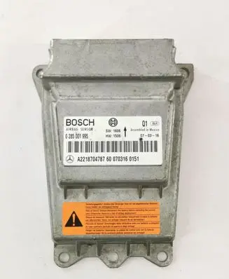 Mercedes-Benz S W221 Airbag control unit/module A2218704787 0285001995