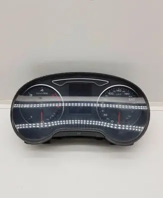 Audi A3 S3 8V Speedometer (instrument cluster) 8V0920870C VDD024271 1255010701
