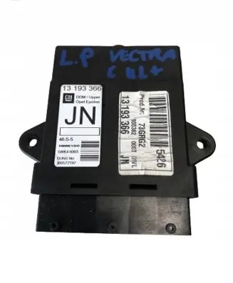 Opel Vectra C Door control unit/module 13193366