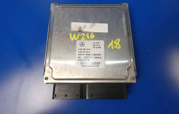 Mercedes-Benz B W246 W242 Engine control unit/module A6519007600 28336104 A6519010601