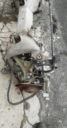 Peugeot 407 Rear axle beam 