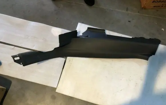 Audi Q5 SQ5 (C) pillar trim 8P0867767B 8P0867767