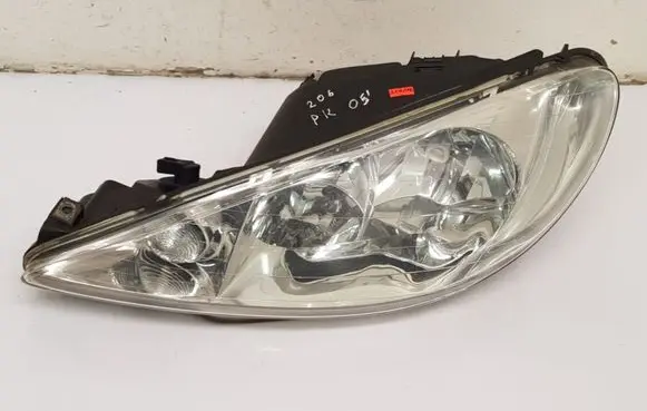 Peugeot 206 Headlight/headlamp 9630869780 89001967 6204T0087277