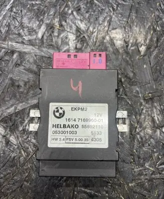 BMW 5 E60 E61 Fuel injection pump control unit/module 7169960 55892110 053001003
