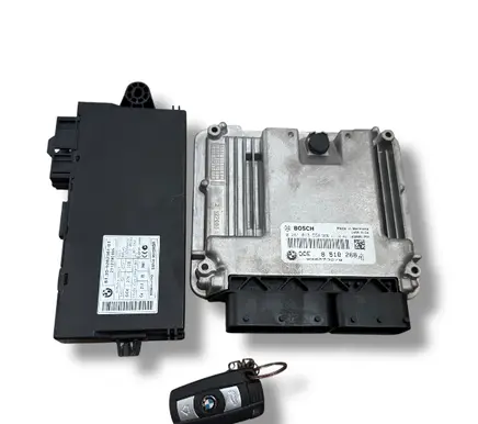 BMW 3 E90 E91 Engine ECU kit and lock set 9262361