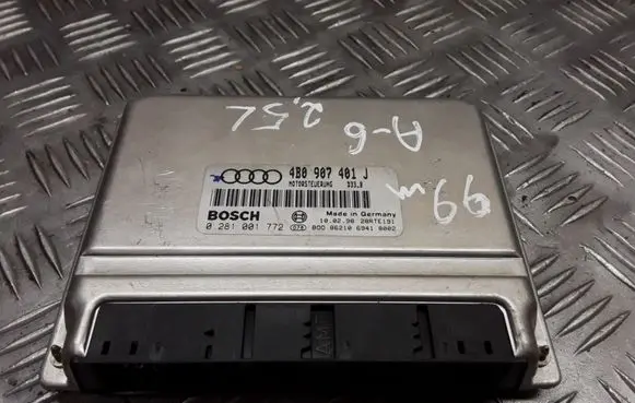Audi A6 S6 C5 4B Engine control unit/module 4B0907401J 0281001772 28RTE191