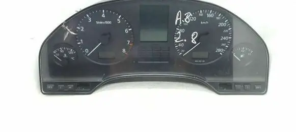 Audi A8 S8 D2 4D Speedometer (instrument cluster) 4D0919033F