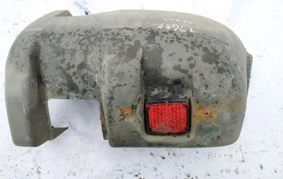 Rear bumper corner part panel trim