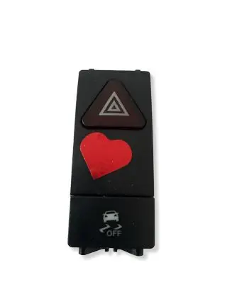 Mercedes-Benz E W212 Hazard light switch 2128206910 0628000741 33692102