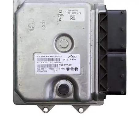 Fiat Doblo Engine control unit/module ECU 55277062 MJD9DF.F4