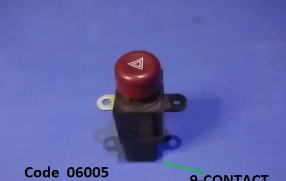 Mitsubishi Galant Hazard light switch 06005