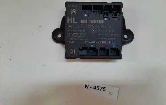 Mercedes-Benz C W204 Door control unit/module 2129003906